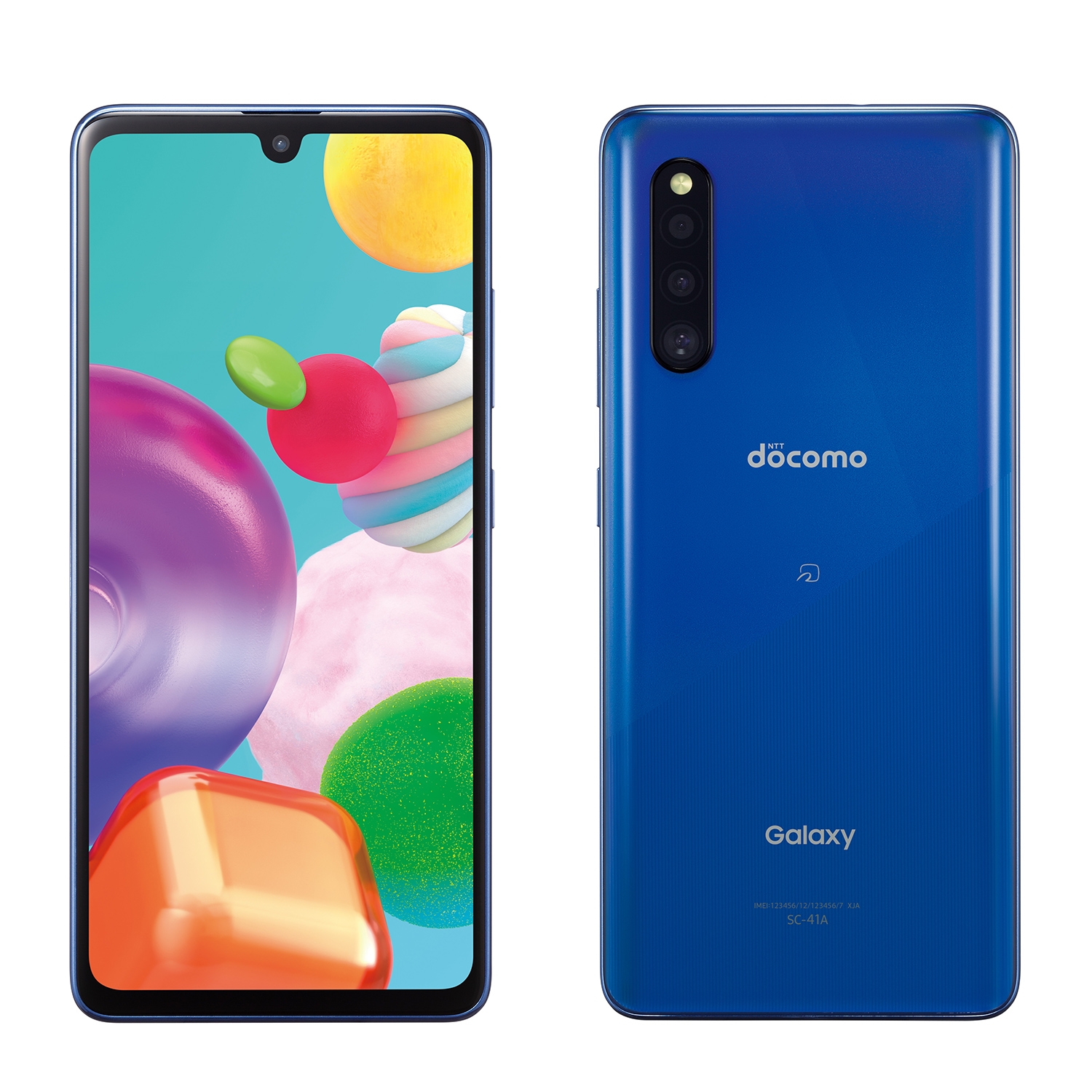 桜舞う季節 Galaxy A41 ブルー 64 GB docomo - スマートフォン本体