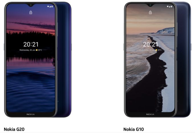Nokia G10／G20