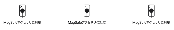 iPhoneのMagSafe対応