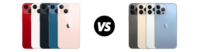iPhone13とiPhone13 Proの違いを比較