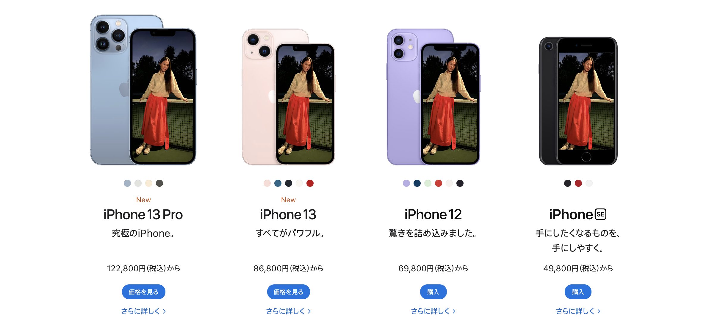 iPhone13の価格