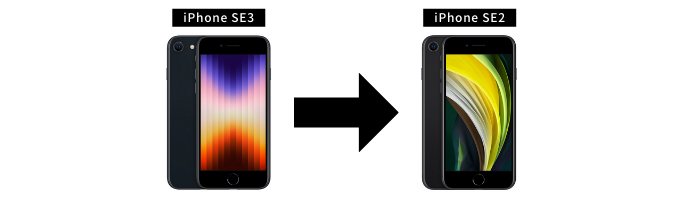 iPhone SE3とiPhone SE2のカラー比較