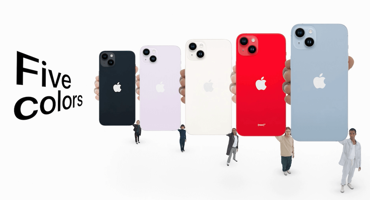iPhone14のカラー