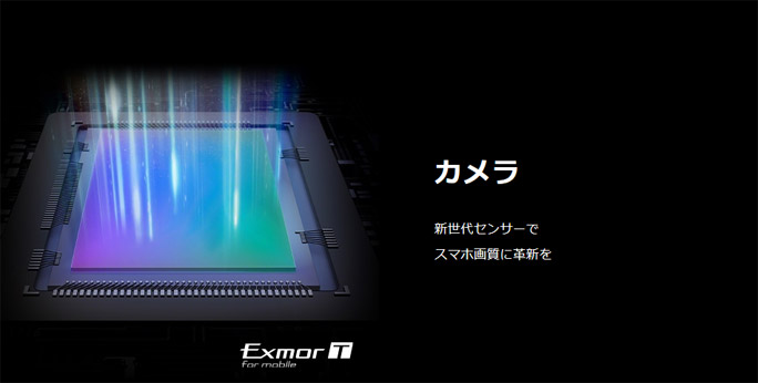 世界初の2層トランジスタ画素積層型CMOSイメージセンサー「Exmor T for mobile」を搭載
