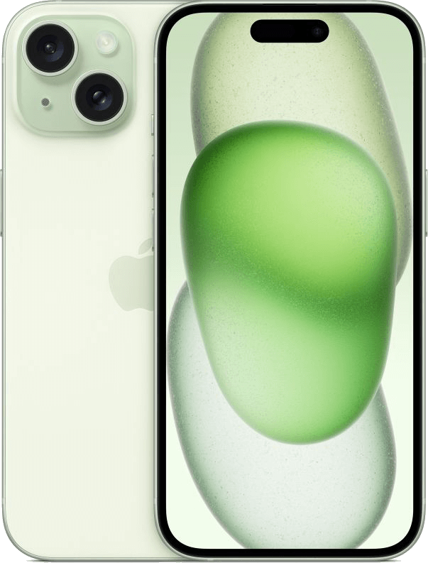 iPhone15のグリーン