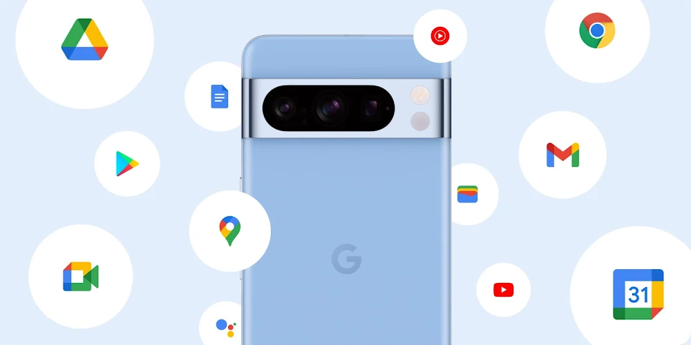 Google Pixel 8 ProとGoogleアプリ